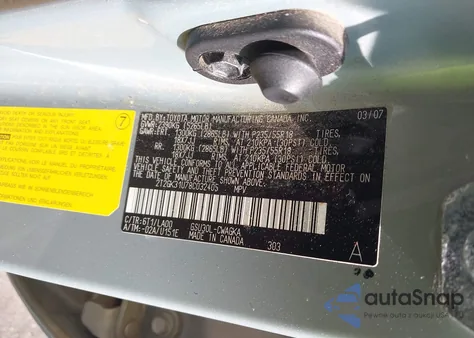 2008 Lexus Rx 350 from USA, damaged, VIN 2T2GK31U78C032405